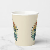Personalisiertes Vintages Geburtstagsgeschenk Pappbecher (Links)