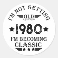 Personalisiertes Vintages Geburtstagsgeschenk