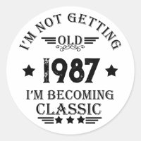 Personalisiertes Vintages Geburtstagsgeschenk