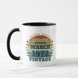 Personalisiertes Vintages Geburtstagsgeschenk Tasse