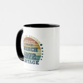 Personalisiertes Vintages Geburtstagsgeschenk Tasse (Vorderseite Links)