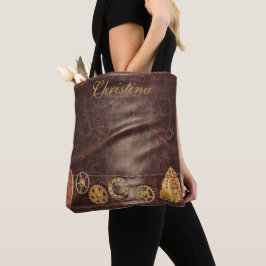Personalisiertes Vintages Lederdesign Tasche