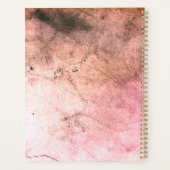 personalisiertes "Vintages Papier" Planer (Rückseite)