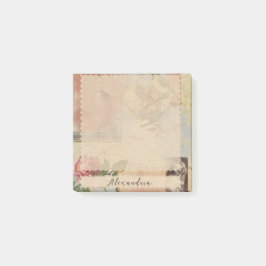 Personalisiertes Vintages Papier Post-it Klebezettel