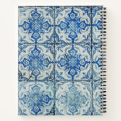 Personalisiertes Vintages Portugiesisches Musterre Notizblock (Rückseite)