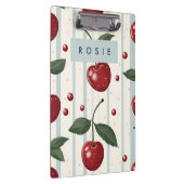 Personalisiertes Vintages Retro-Rotkrebsmuster Klemmbrett (Rechts)