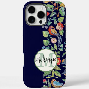 Personalisiertes Vintages Stickmuster-iPhone iPhone 16 Pro Max Hülle