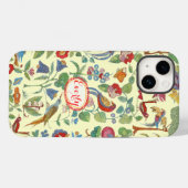 Personalisiertes Vintages Stickmuster-iPhone Case-Mate iPhone Hülle (Rückseite (Horizontal))