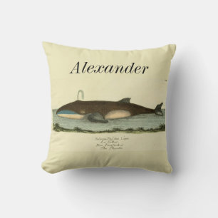 Personalisiertes Vintages Wassersportzentrum Kissen