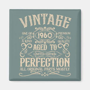 Personalisiertes Vintages Whiskey-Party Magnet