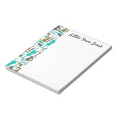 Personalisiertes Violine Viola String Instrument G Notizblock (Rotiert)