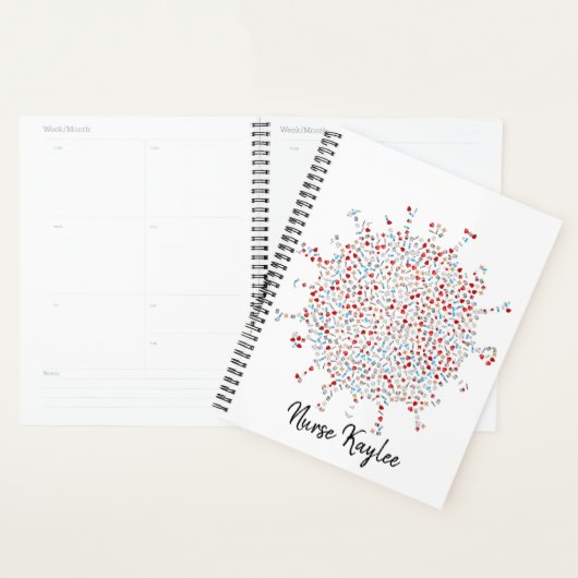 Personalisiertes Virengerms Art Graphic Design Planer (Anzeige)