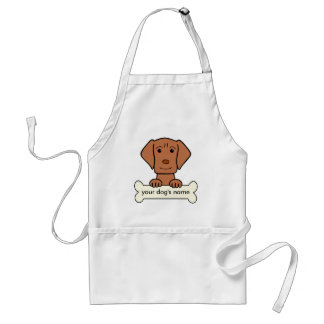 Personalisiertes Vizsla Schürze