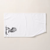 Personalisiertes Volleyball Fans Handtuchhandtuch Badhandtuch Set (Handtuch)