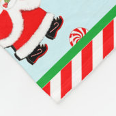 Personalisiertes Volleyball-Geschenk Fleecedecke (Ecke)