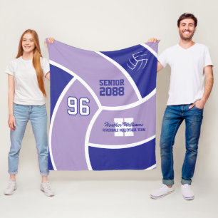 Personalisiertes Volleyball-Geschenk zur Senior Ni Fleecedecke