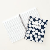 Personalisiertes Volleyball-Notebook Notizblock (Innenseite)