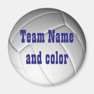 Personalisiertes Volleyballmagazin Magnet