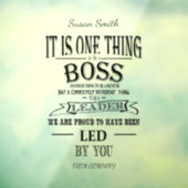 personalisiertes Vorruhestandszeichen Fensteraufkleber (Blatt 3)