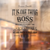 personalisiertes Vorruhestandszeichen Fensteraufkleber (Blatt 2)