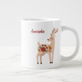 Personalisiertes Waldwild Jumbo-Tasse (Rechts)