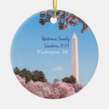 Personalisiertes Washington Monument Vacation Orna