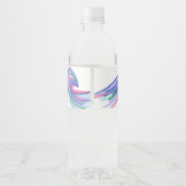 Personalisiertes Wasser Flaschenetikett Wasserflaschenetikett (Rückseite)