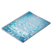 Personalisiertes Wasserbad Notizblock (Linke Seite)