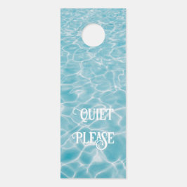 Personalisiertes Wasserbad Reflektionen Türanhänger