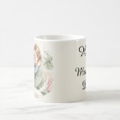 Personalisiertes Wasserfarbenbild einer Mutter, di Kaffeetasse (Mittel)