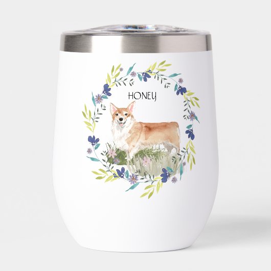 Personalisiertes Wasserfarbenkorgi und Frühjahrskr (Vorderseite)