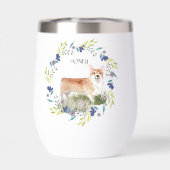 Personalisiertes Wasserfarbenkorgi und Frühjahrskr (Rückseite)