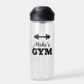 Personalisiertes Wasserflaschengeschenk für Gymnas Trinkflasche (Rückseite)