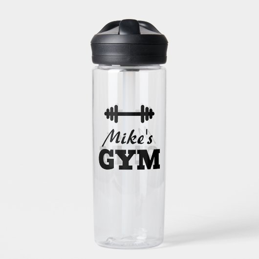 Personalisiertes Wasserflaschengeschenk für Gymnas Trinkflasche (Vorderseite)