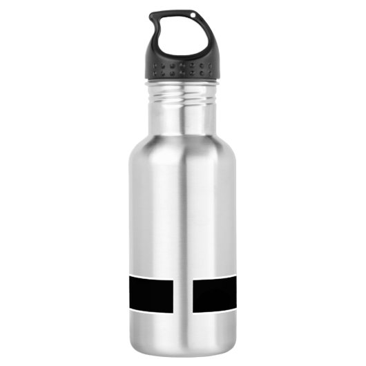 Personalisiertes Wasserflaschengeschenk für Squash Edelstahlflasche (Rückseite)