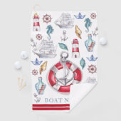 Personalisiertes Wassersportzentrum Golfhandtuch (Insitu)