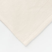 Personalisiertes Watercolor Rainbow Monogram Fleecedecke (Ecke)