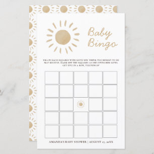 Personalisiertes Watercolor Yellow Sunshine Baby B