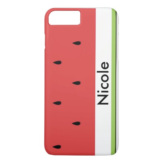 Personalisiertes Watermelon Design Phone Case (Rückseite)
