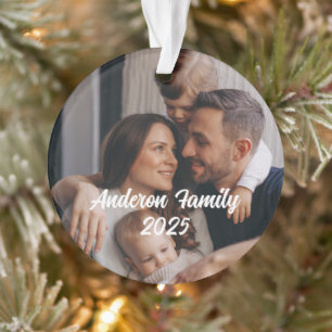 Personalisiertes Weihnachten Familie Benutzerdefin Ornament