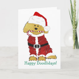 Personalisiertes Weihnachten Goldendoodle Weihnach