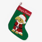 Personalisiertes Weihnachten Goldendoodle Weihnach Kleiner Weihnachtsstrumpf (Vorderansicht (hängend))
