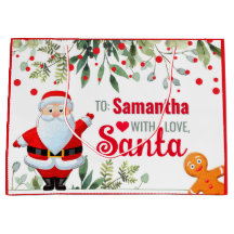 Personalisiertes Weihnachten mit Santa & Lebkuchen