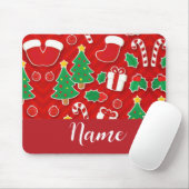 Personalisiertes Weihnachten Mousepad (Mit Mouse)