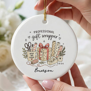 Personalisiertes Weihnachten Neues Zuhause Keramik Ornament
