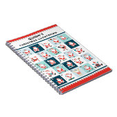 personalisiertes Weihnachts-Adventskalender-Notizb Notizblock (Rechte Seite)