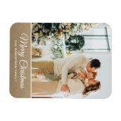 Personalisiertes Weihnachts-Foto Magnet (Horizontal)