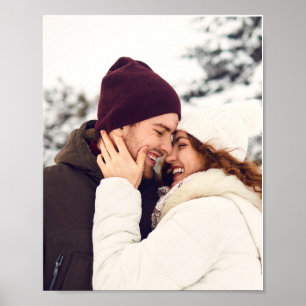 Personalisiertes Weihnachts-Foto Poster