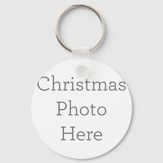 Kreisförmiger Schlüsselanhänger aus Metall, 5,08cm (Vorderseite)