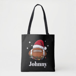 Personalisiertes Weihnachts-Fußball-Winter-Sportte Tasche